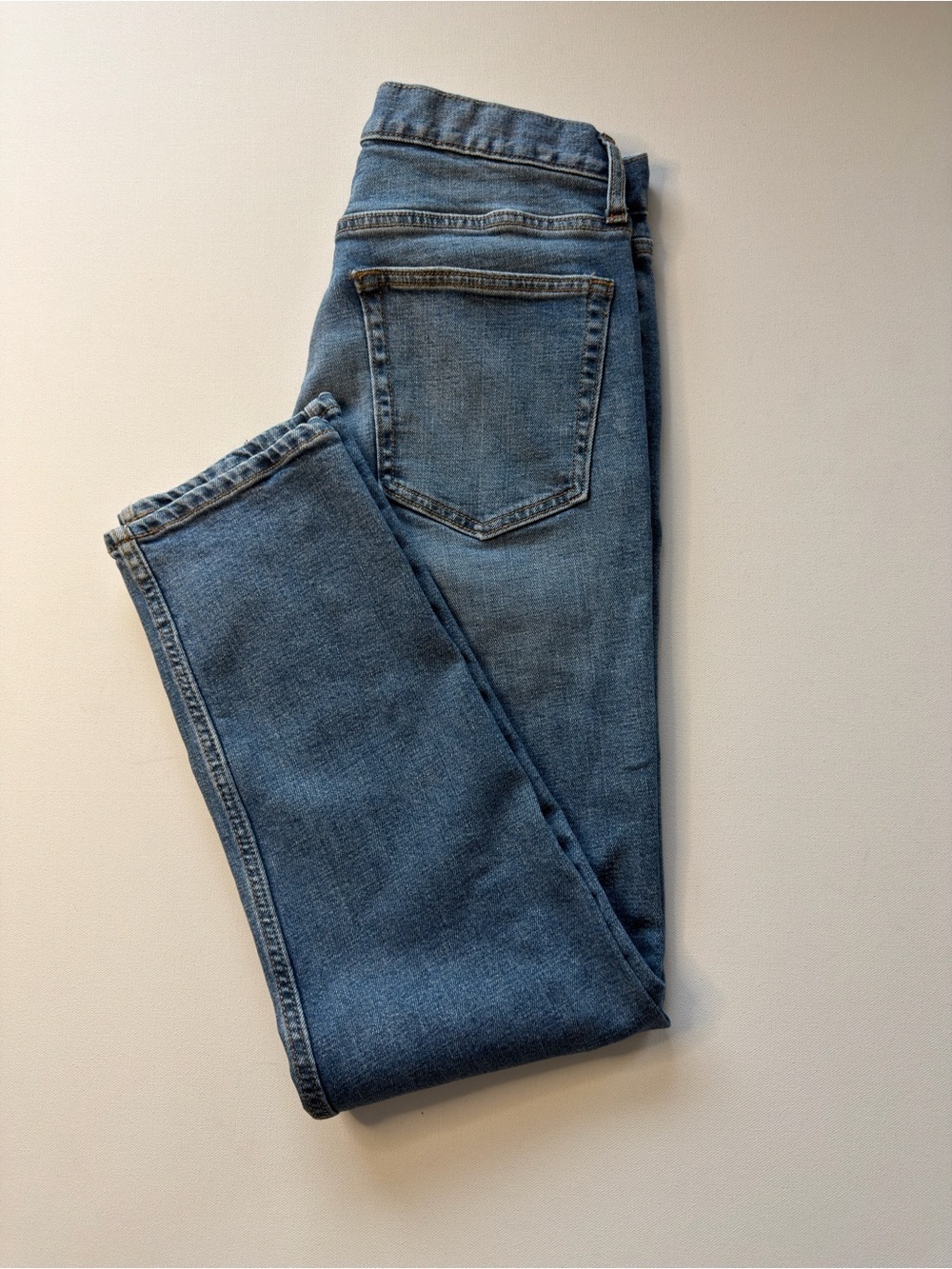 EUC Men's Old Navy Classic Blue Denim Straight Jeans Size 30x30 (KB8)